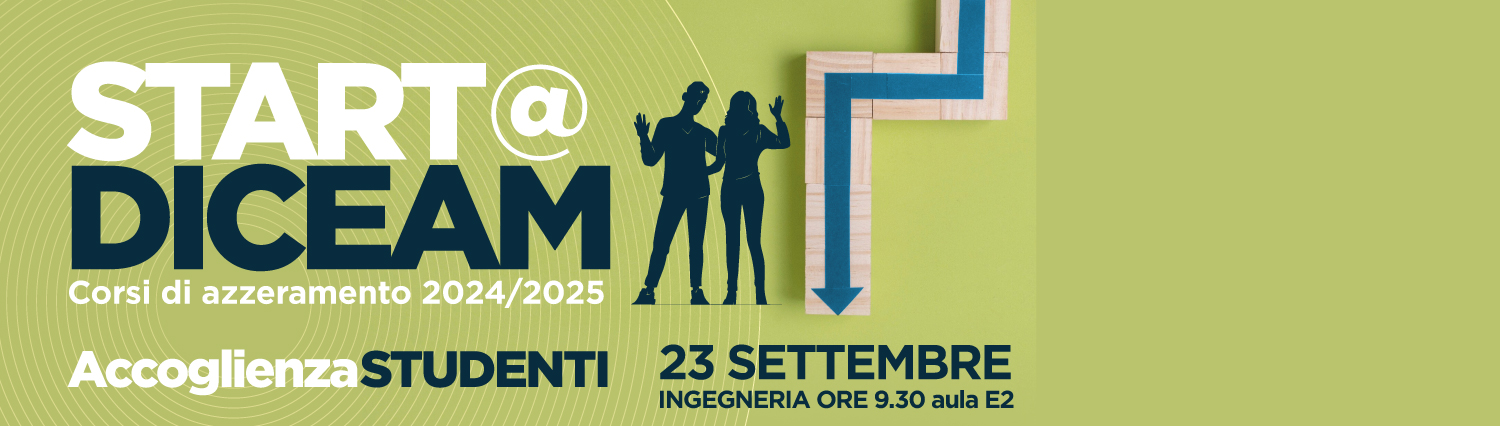 START@DICEAM - Percorsi di azzeramento 2024/2025